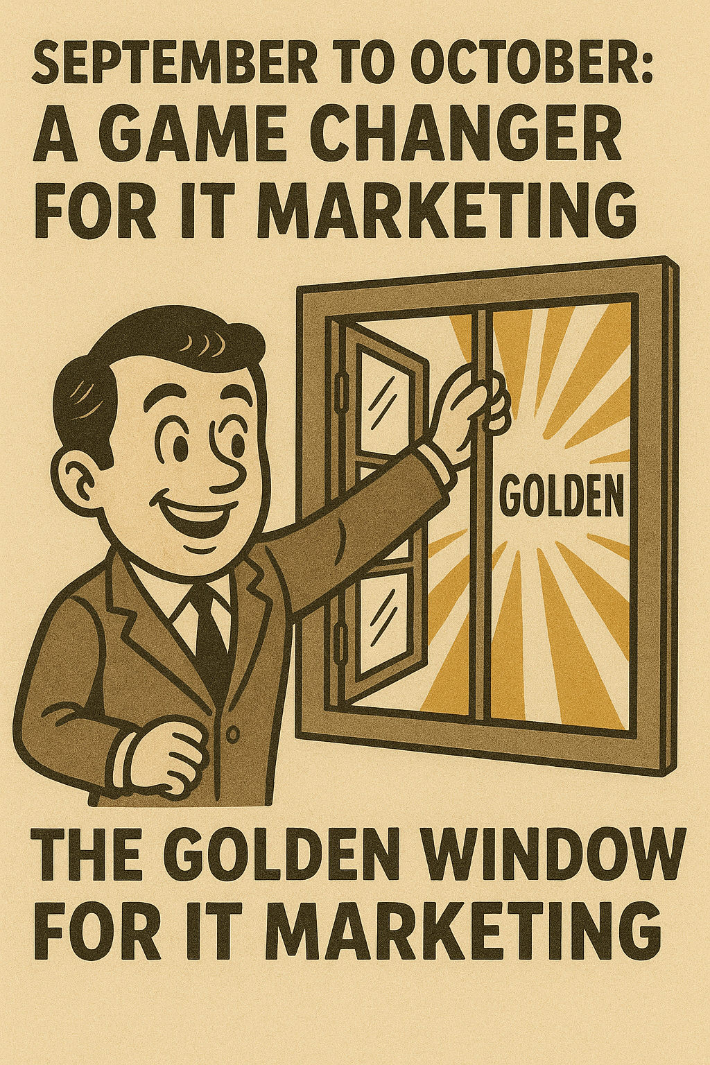 September to October: A Game Changer for IT Marketing The Golden Window for IT Marketing is September to October